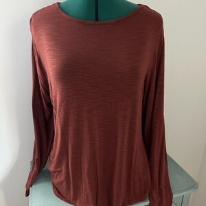 Old Navy Women's Brick Long Sleeve Tee